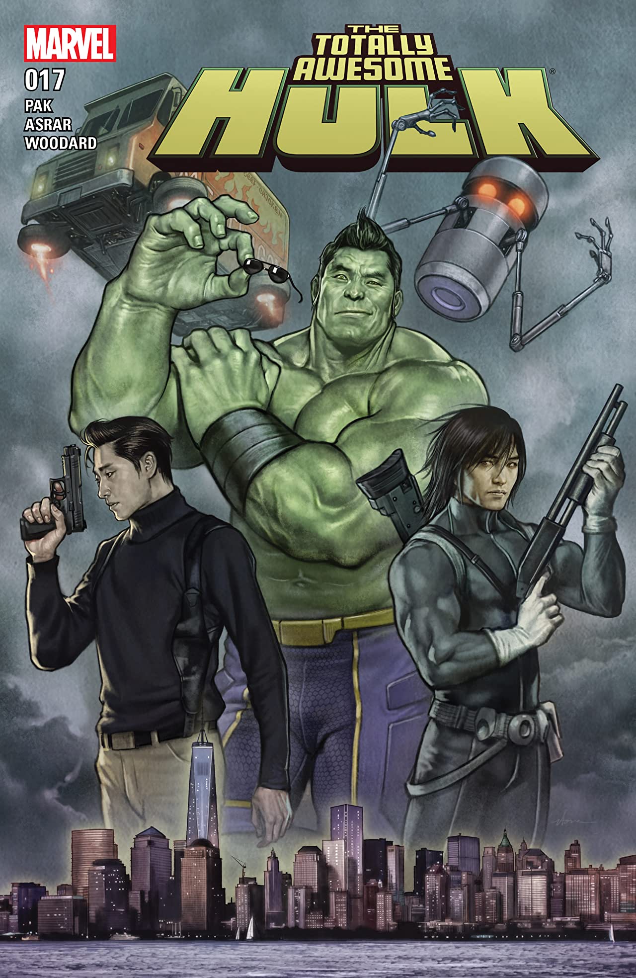 Totally Awesome Hulk #17 cover