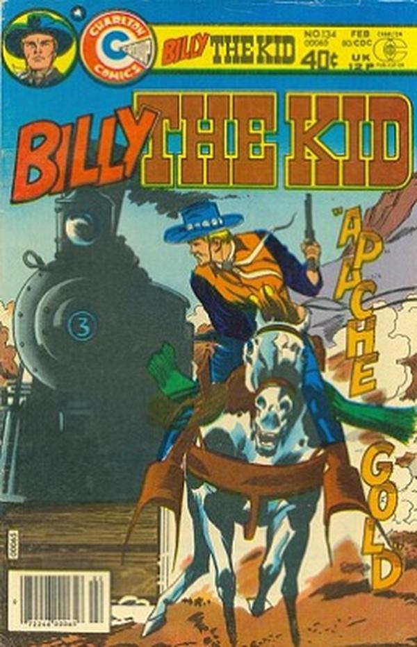 Billy the Kid #134 cover