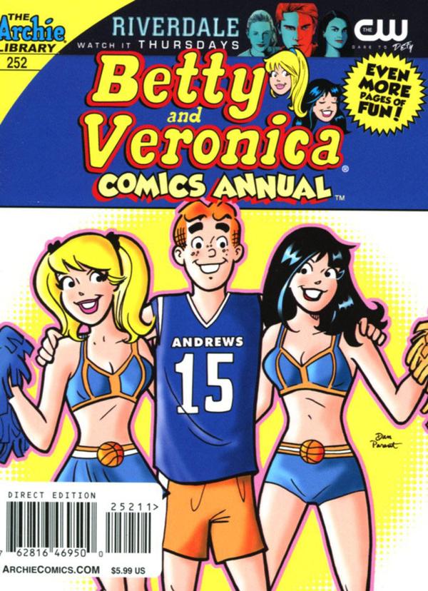 Betty & Veronica (Jumbo Comics) Double Digest #252 cover