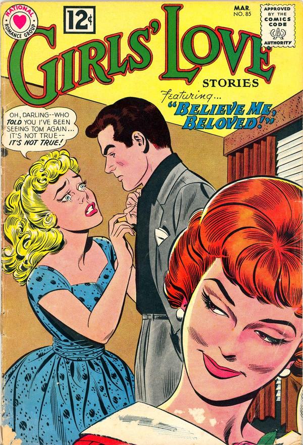 Girls' Love Stories #85 cover