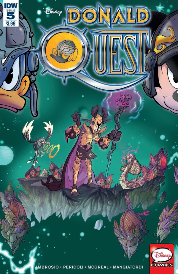 Donald Quest #5 cover