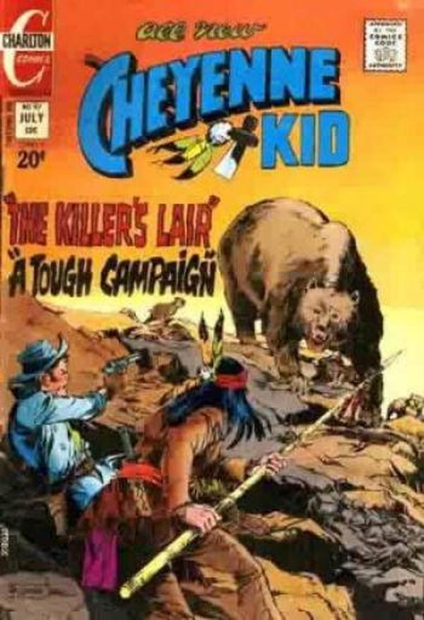 Cheyenne Kid #97 cover