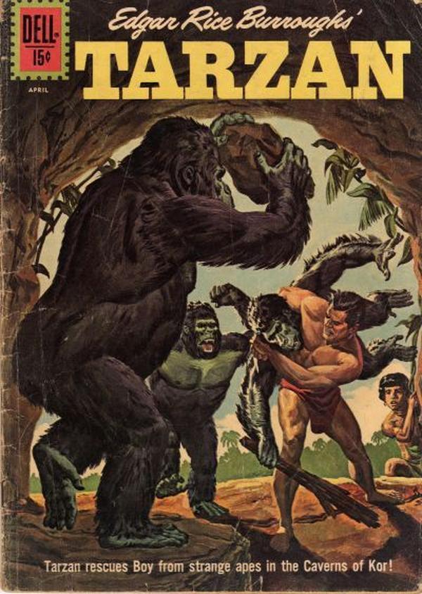 Edgar Rice Burroughs' Tarzan #129 cover