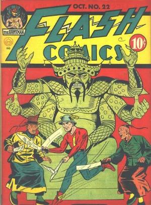 Flash Comics #22 cover