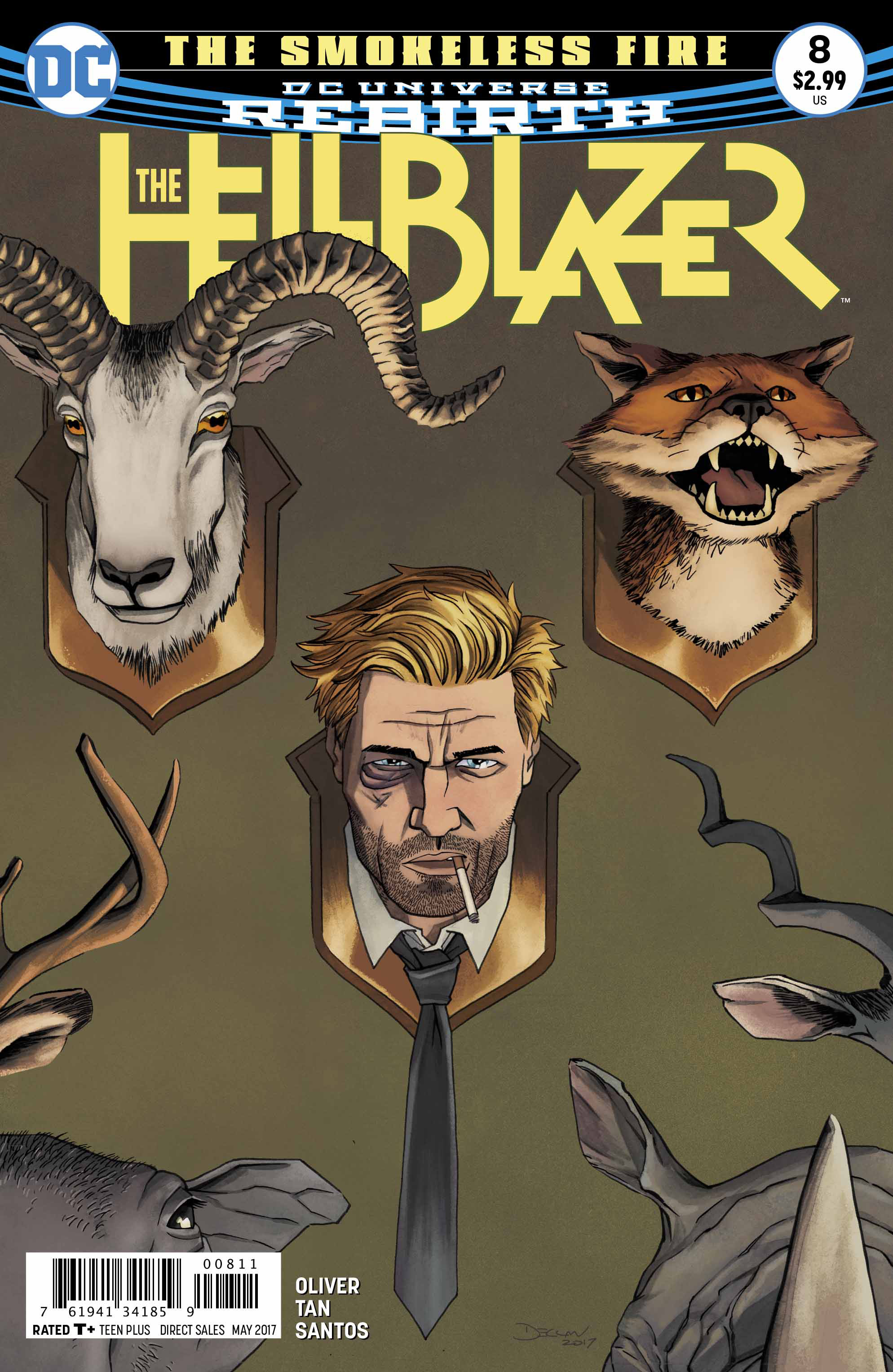 Hellblazer #8 cover