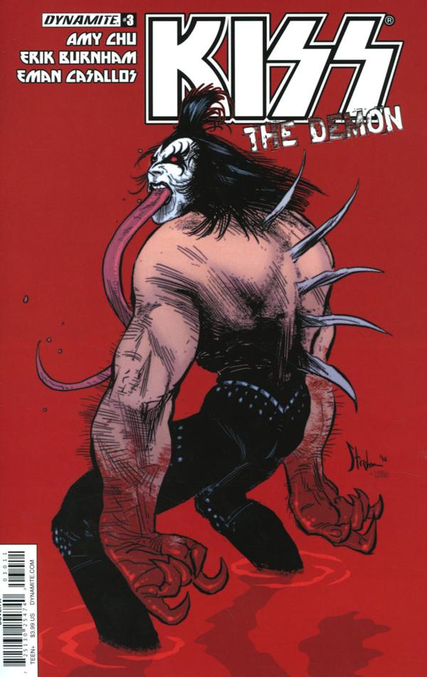 KISS: The Demon #3 cover
