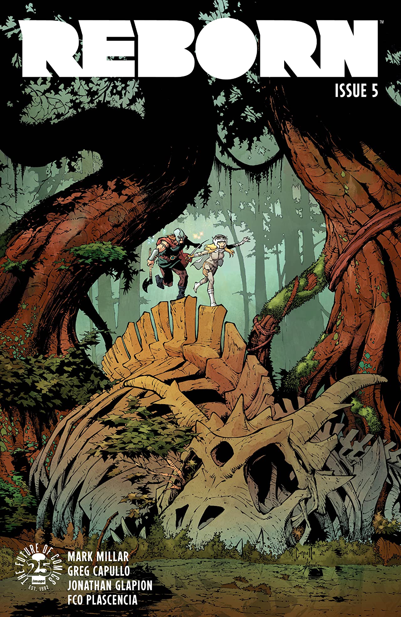 Reborn #5 cover