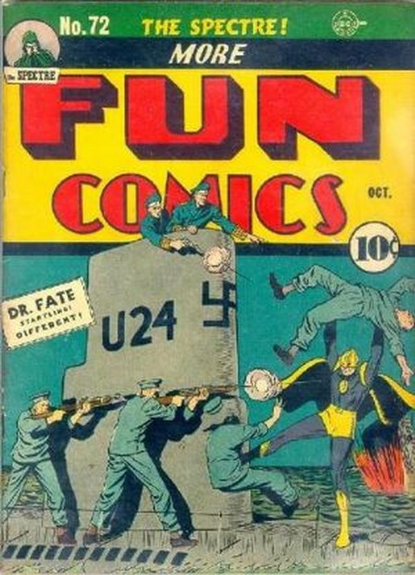 More Fun Comics #72 cover