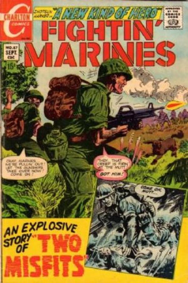 Fightin' Marines #87 cover