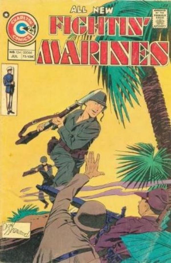 Fightin' Marines #124 cover