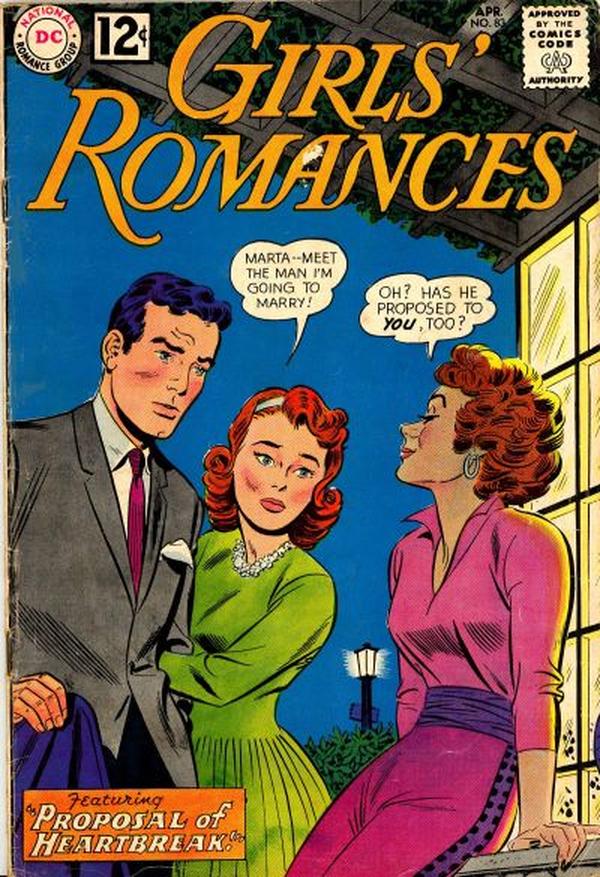 Girls' Romances #83 cover