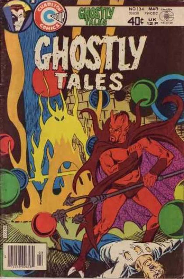 Ghostly Tales #134 cover