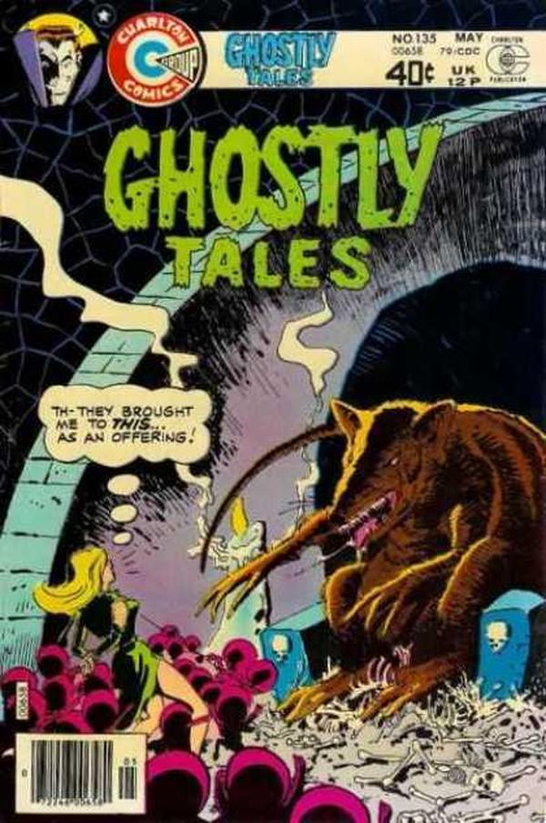 Ghostly Tales #135 cover