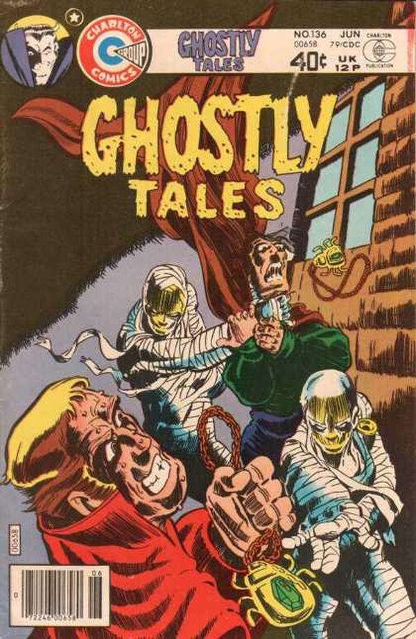 Ghostly Tales #136 cover