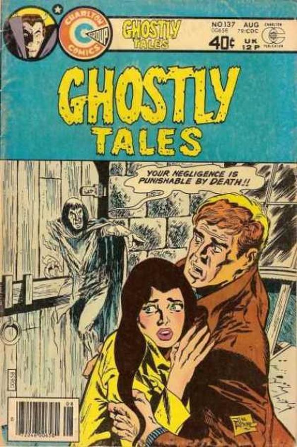Ghostly Tales #137 cover