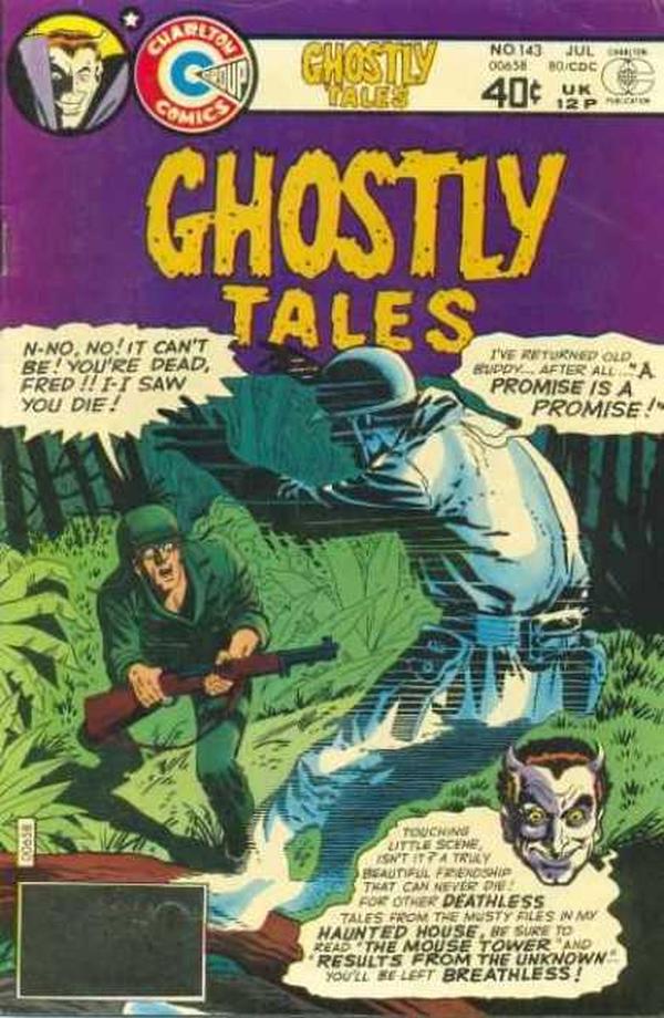 Ghostly Tales #143 cover