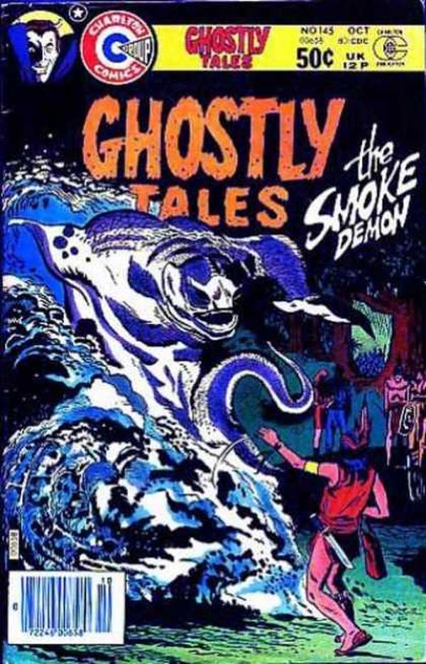 Ghostly Tales #145 cover