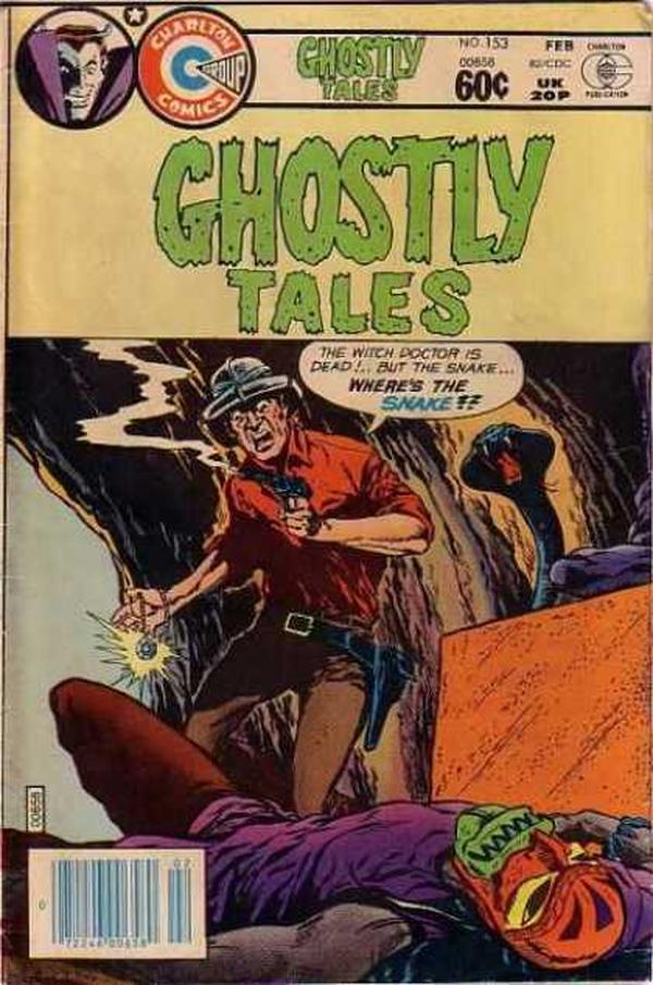 Ghostly Tales #153 cover