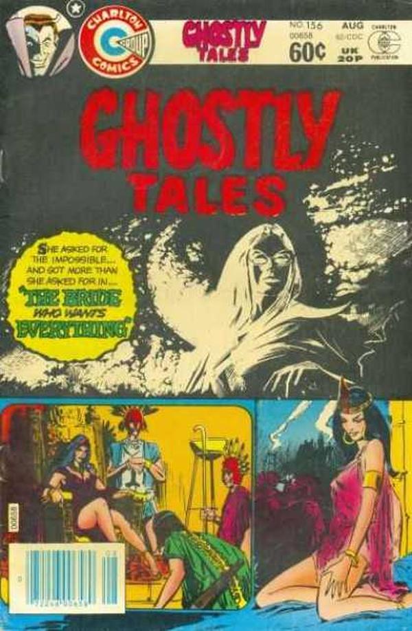 Ghostly Tales #156 cover