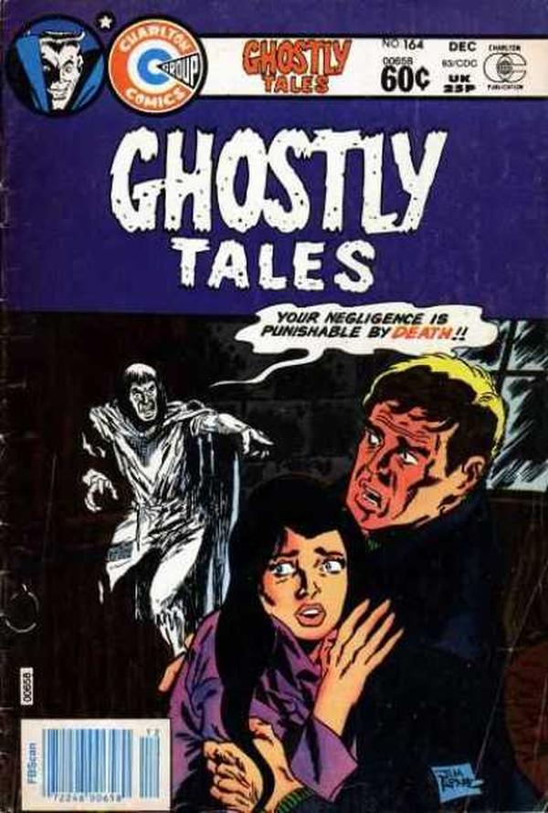 Ghostly Tales #164 cover