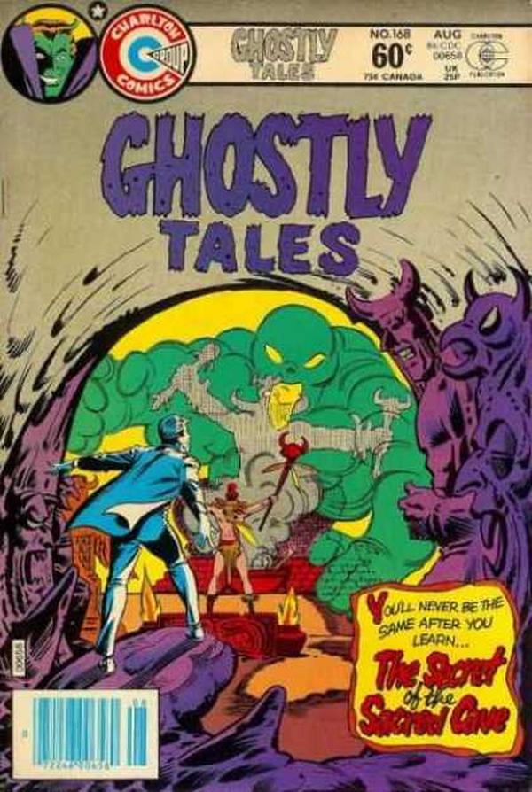 Ghostly Tales #168 cover