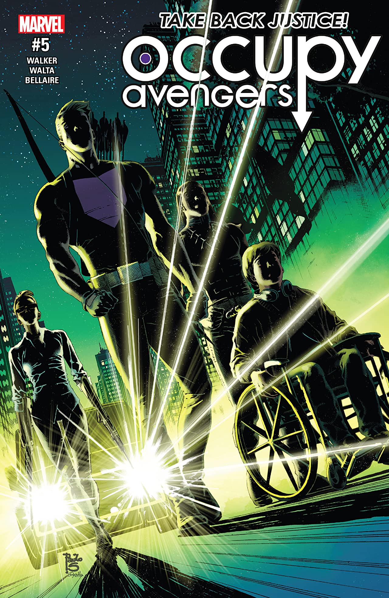 Occupy Avengers #5 cover