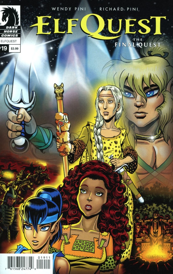 ElfQuest: The Final Quest #19 cover