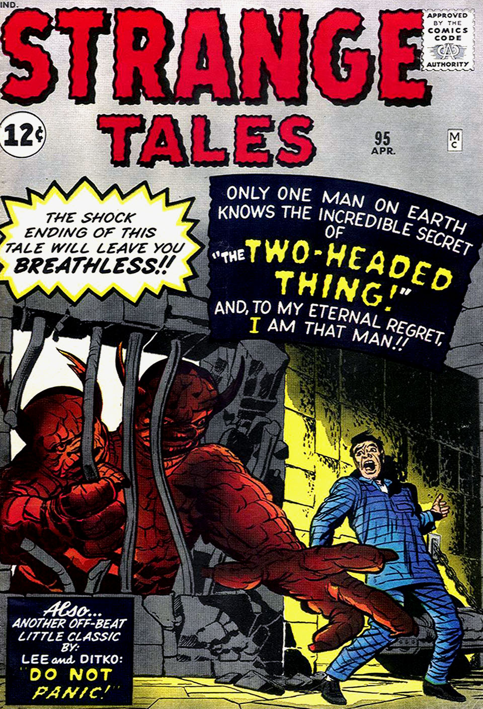Strange Tales #95 cover