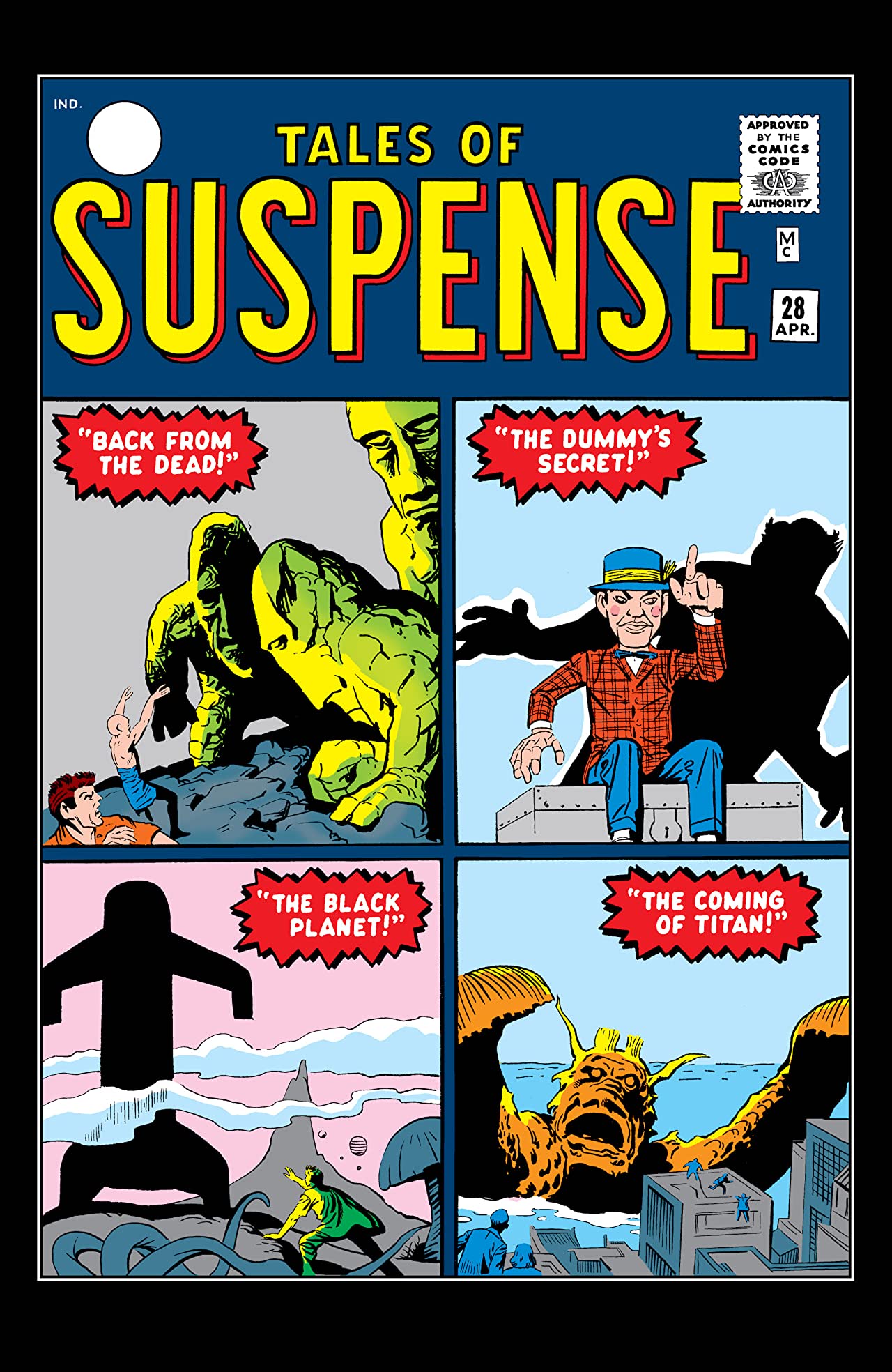 Tales of Suspense #28 cover