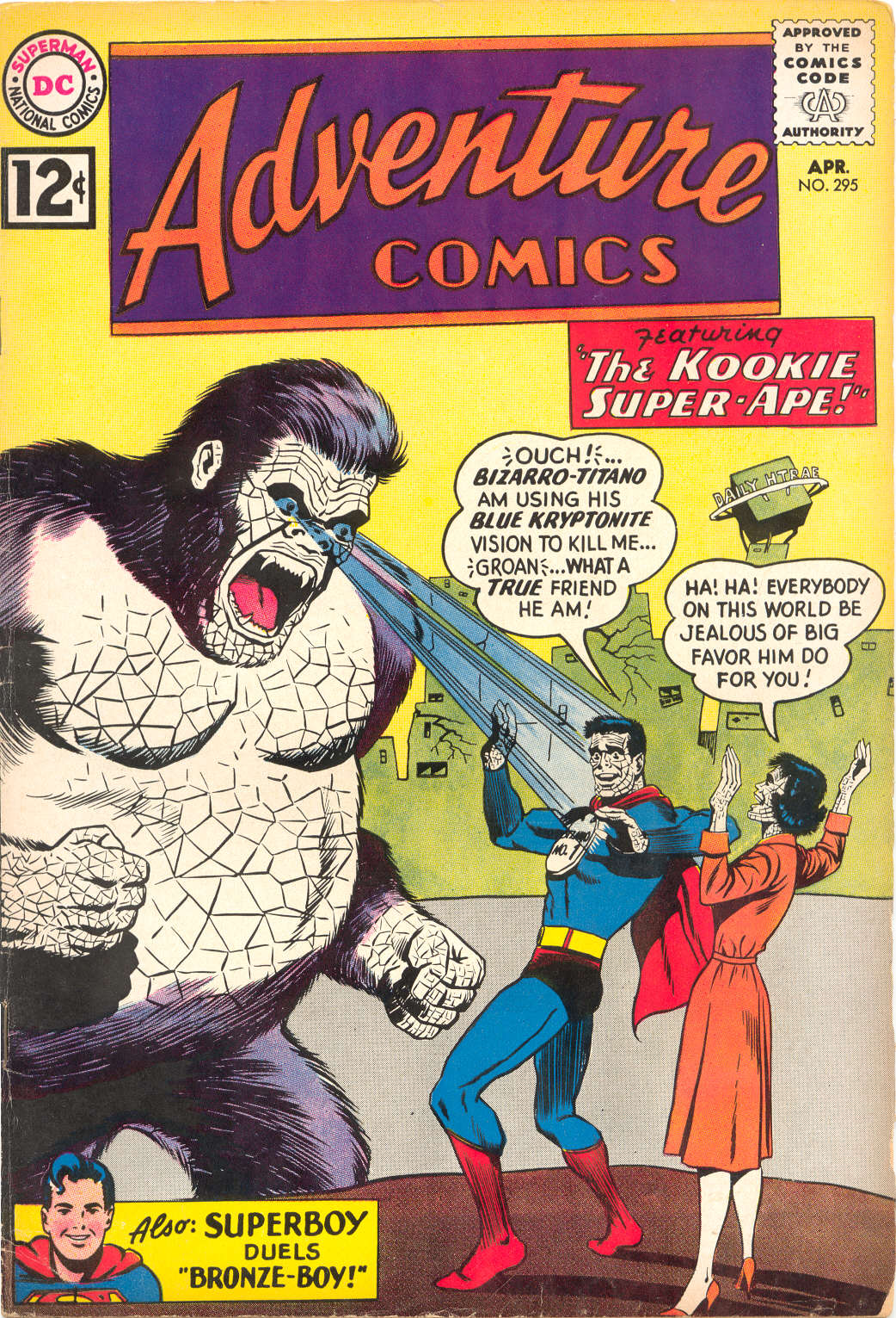 Adventure Comics #295 cover