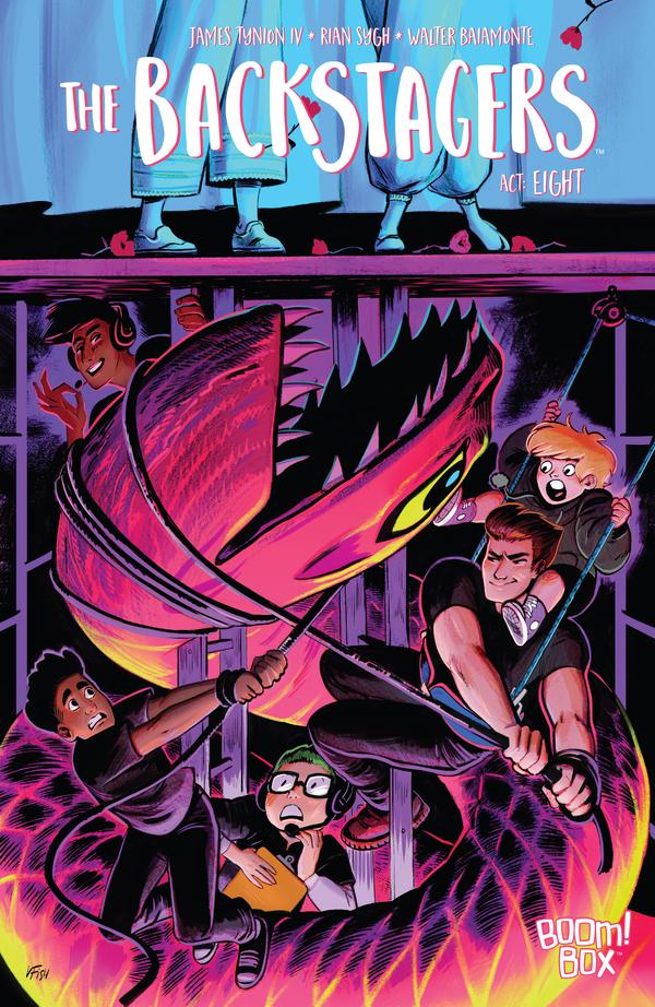 The Backstagers #8 cover