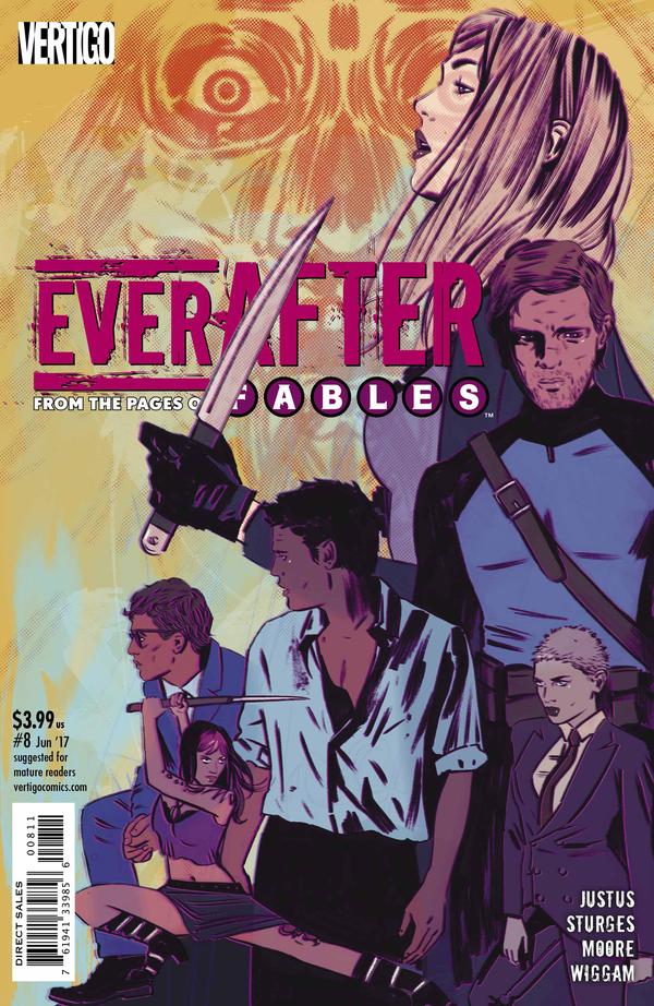 Everafter: From the Pages of Fables #8 cover