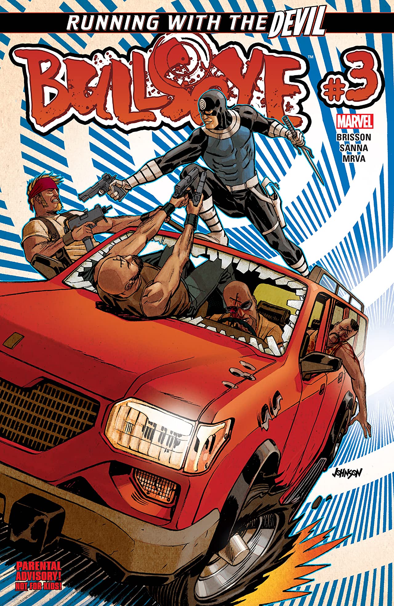 Bullseye #3 cover