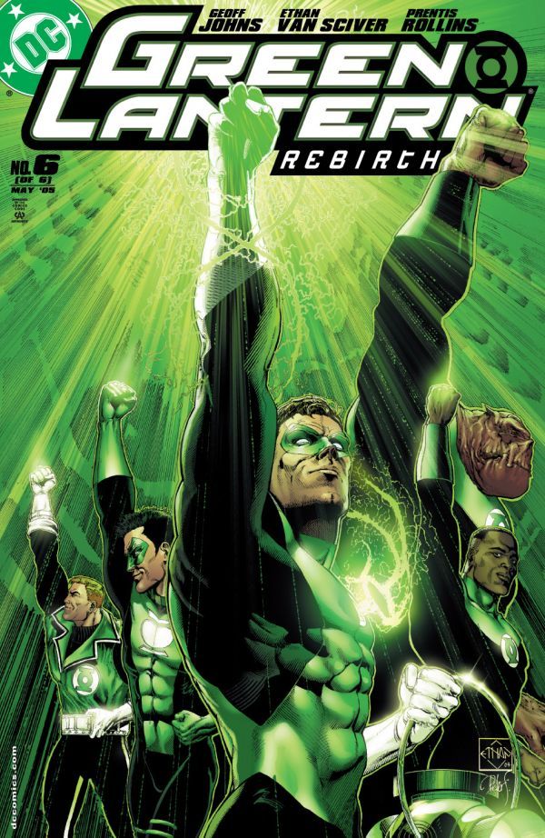 Green Lantern: Rebirth #6 cover