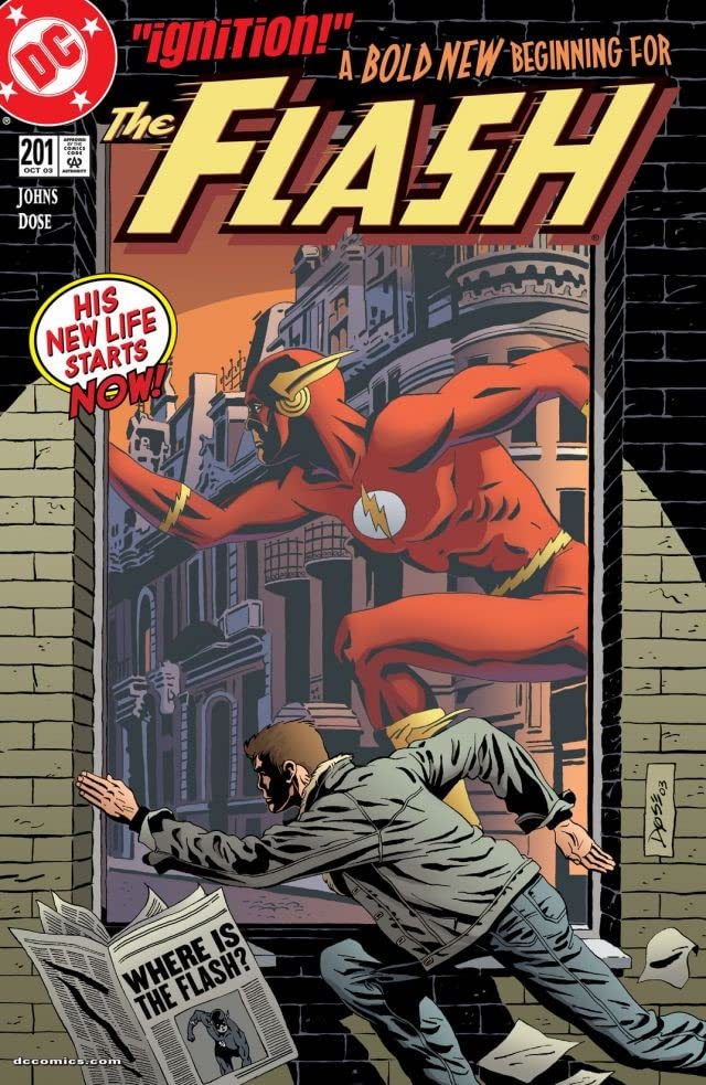 Flash #201 cover