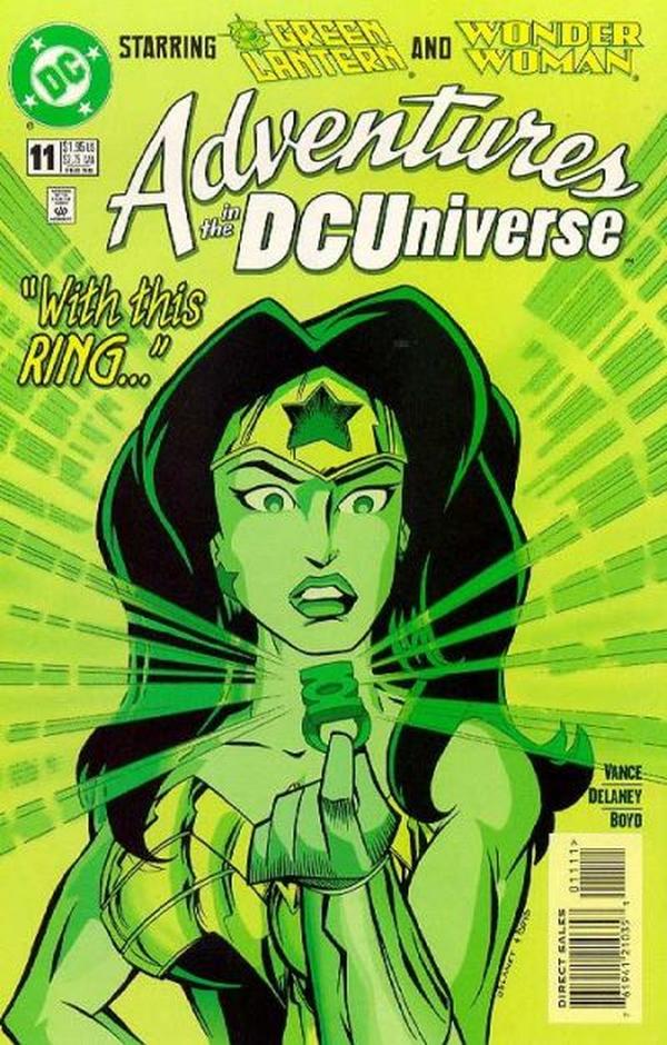 Adventures in the DC Universe #11 cover
