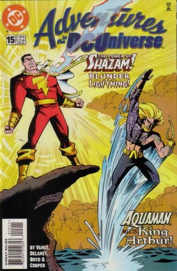 Adventures in the DC Universe #15 cover