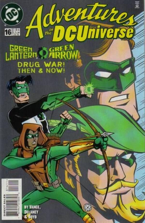 Adventures in the DC Universe #16 cover