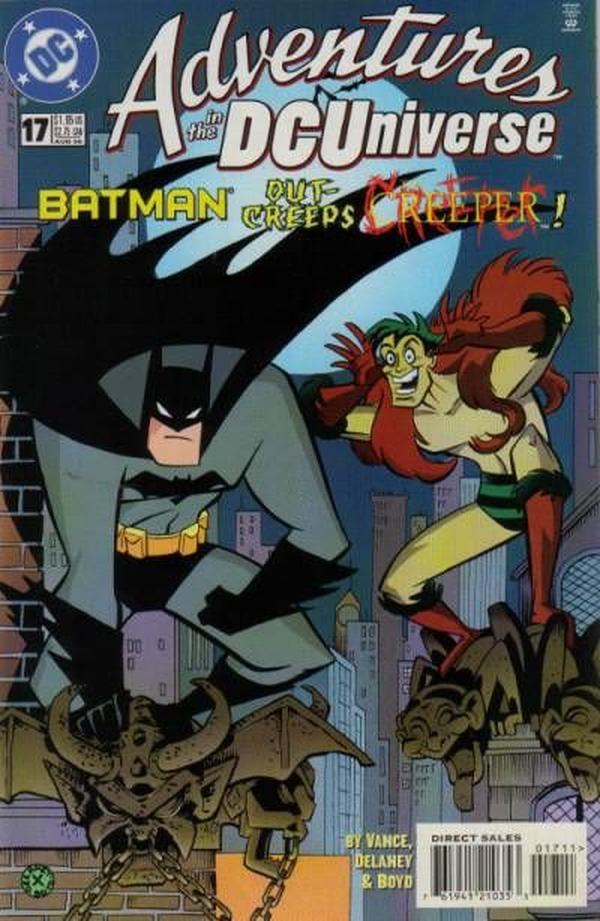 Adventures in the DC Universe #17 cover