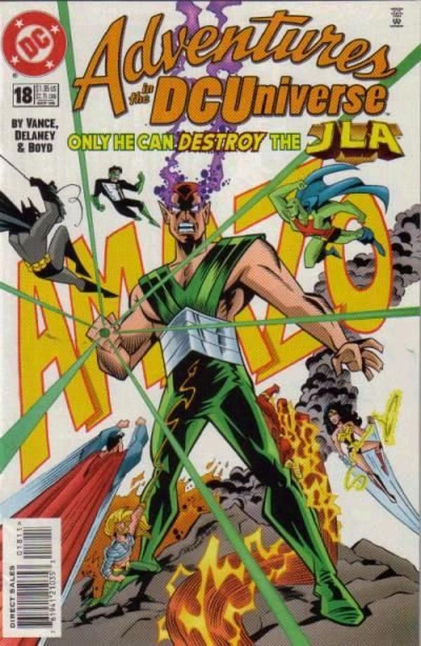 Adventures in the DC Universe #18 cover