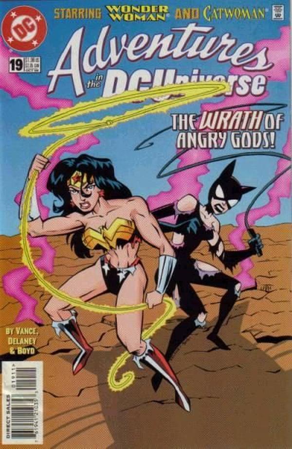 Adventures in the DC Universe #19 cover
