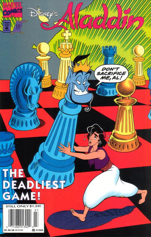 Disney's Aladdin #10 cover