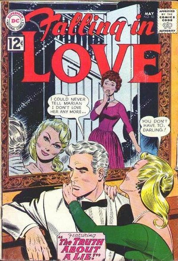 Falling in Love #50 cover