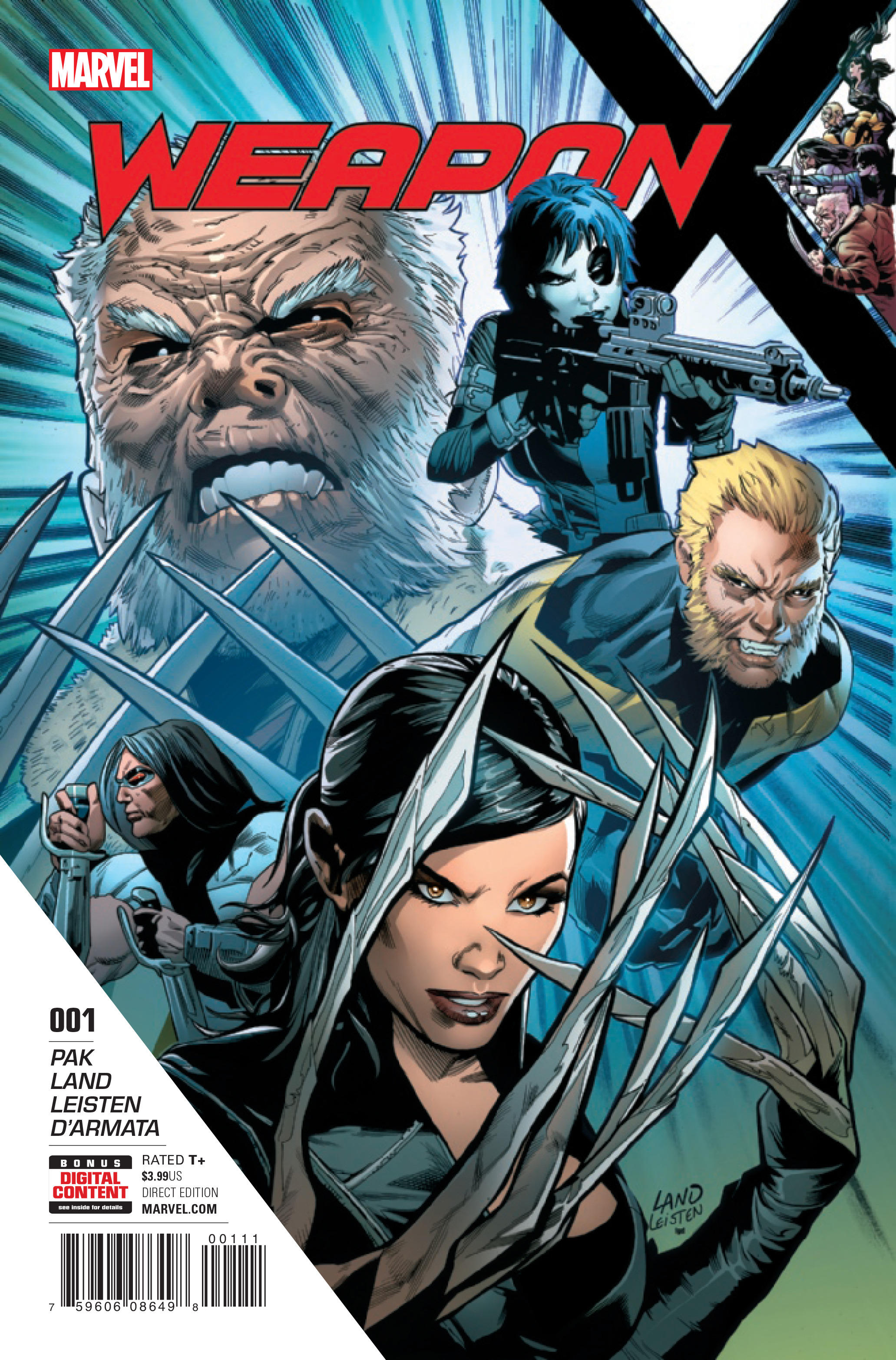 Weapon X #1 cover