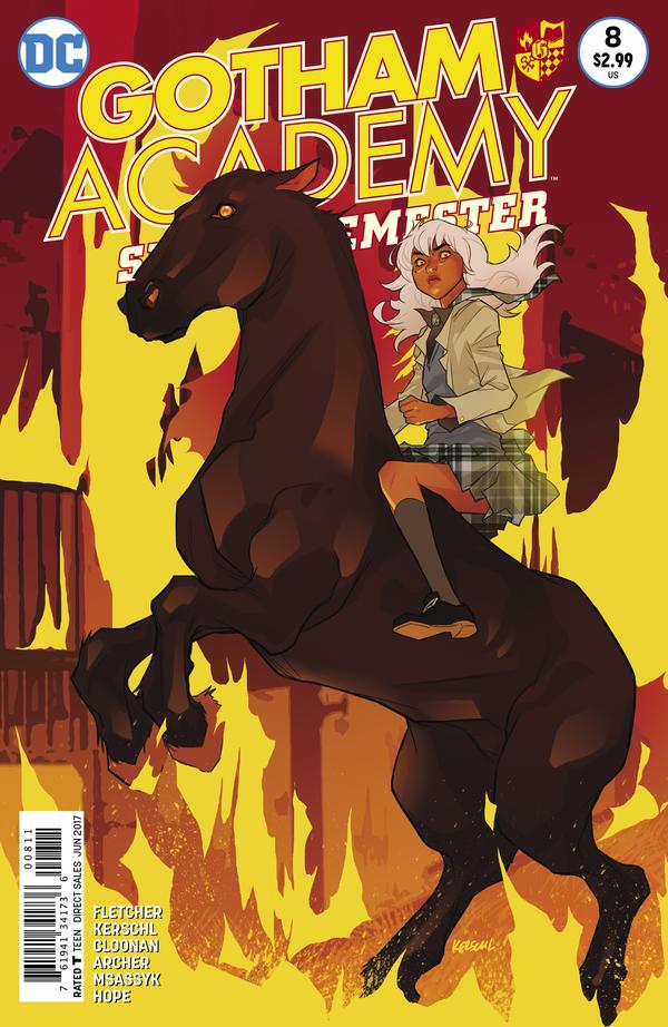 Gotham Academy: Second Semester #8 cover