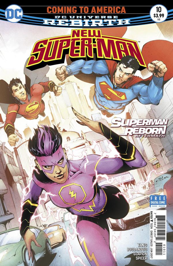 New Super-Man #10 cover