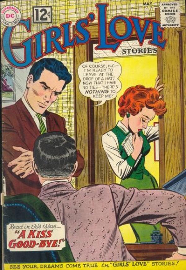 Girls' Love Stories #86 cover