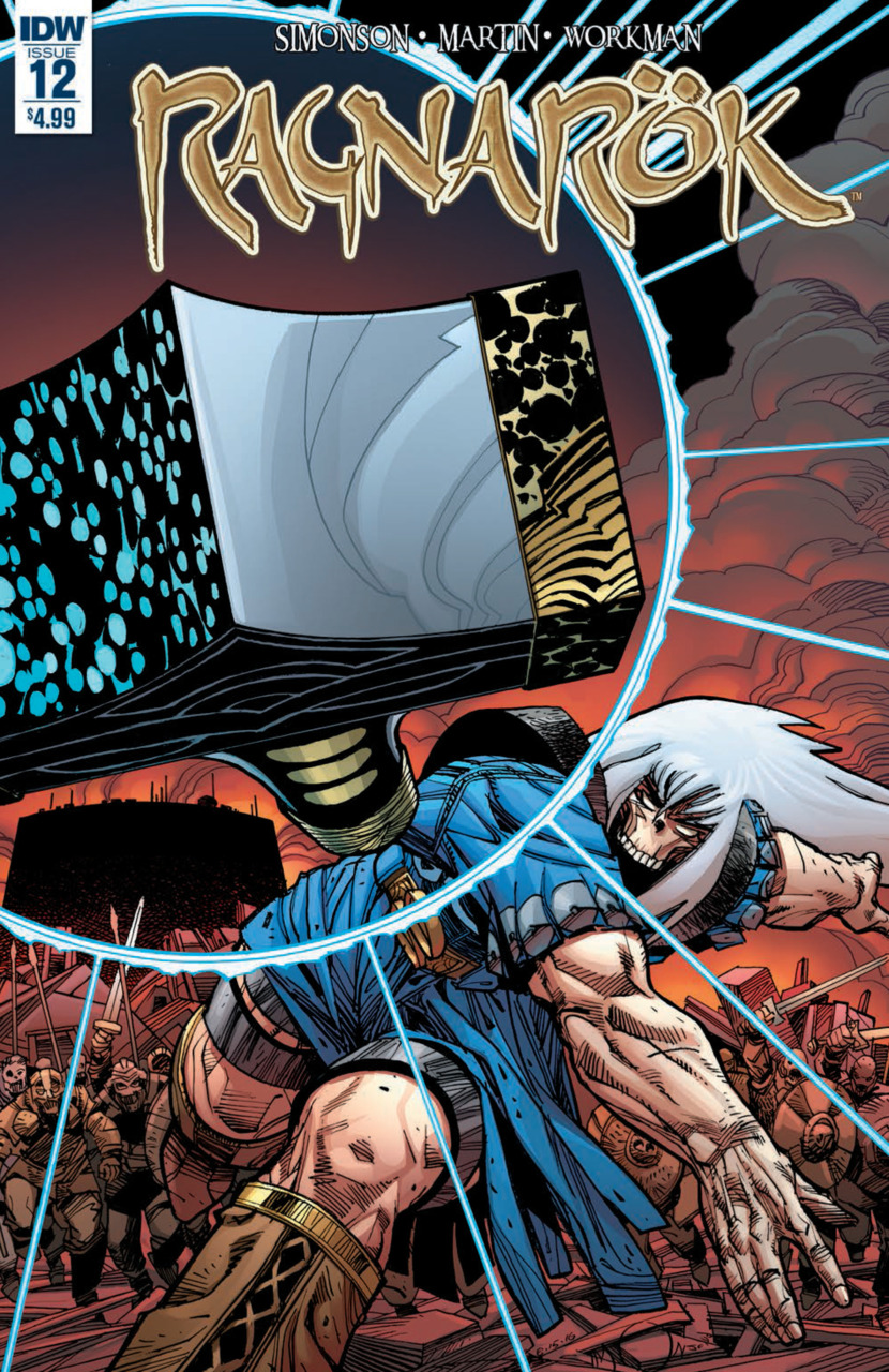 Ragnarök #12 cover