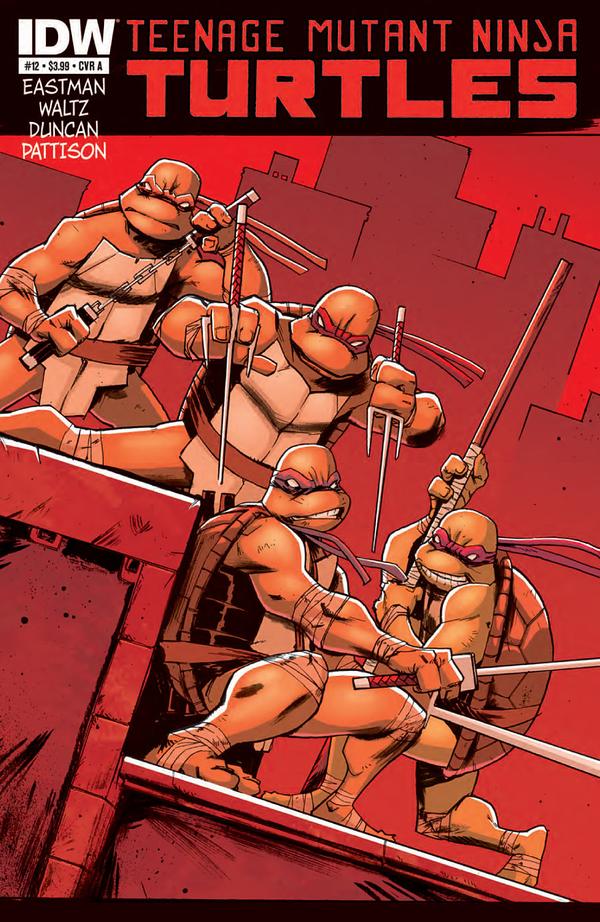 Teenage Mutant Ninja Turtles #12 cover