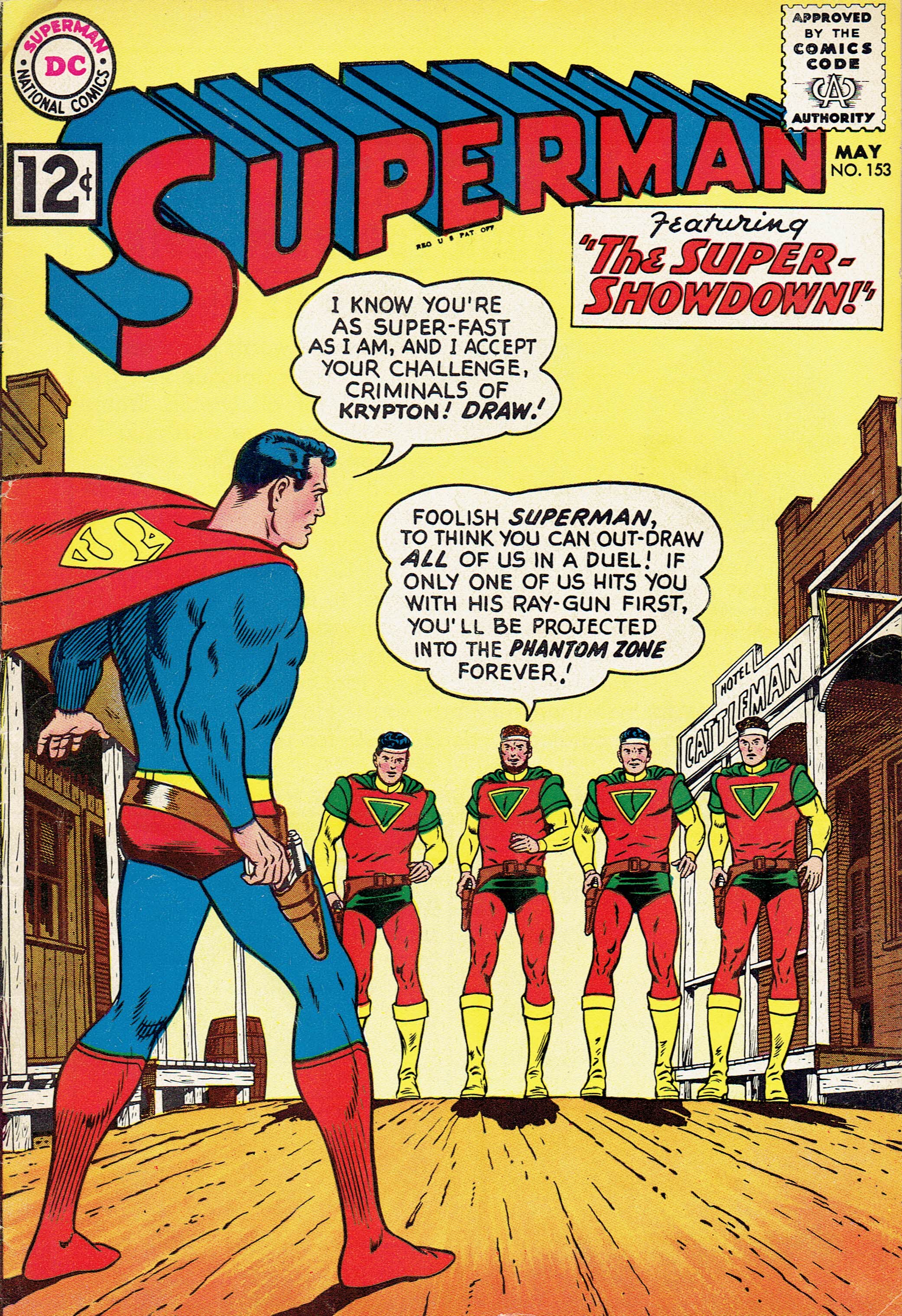 Superman #153 cover